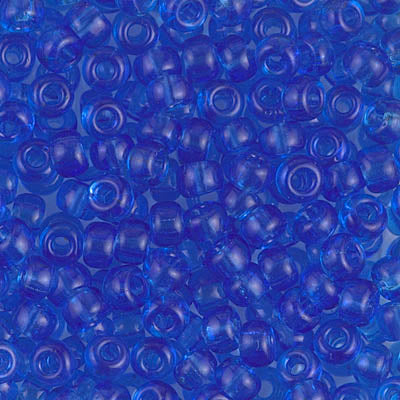 Transparent Sapphire Miyuki Seed Beads 6/0