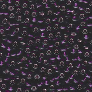 Silver-Lined Amethyst Miyuki Seed Beads 6/0