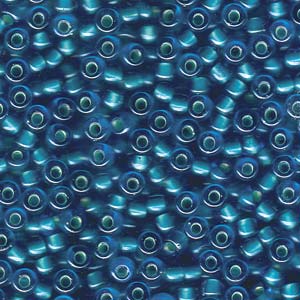 Pearl Capri Blue/Mint Miyuki Seed Beads 6/0