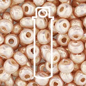 Baroque Pearl Blush Pink Miyuki Seed Beads 5/0