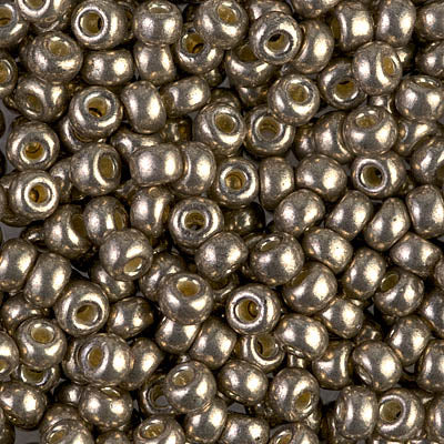 Duracoat Galvanized Pewter Miyuki Seed Beads 6/0