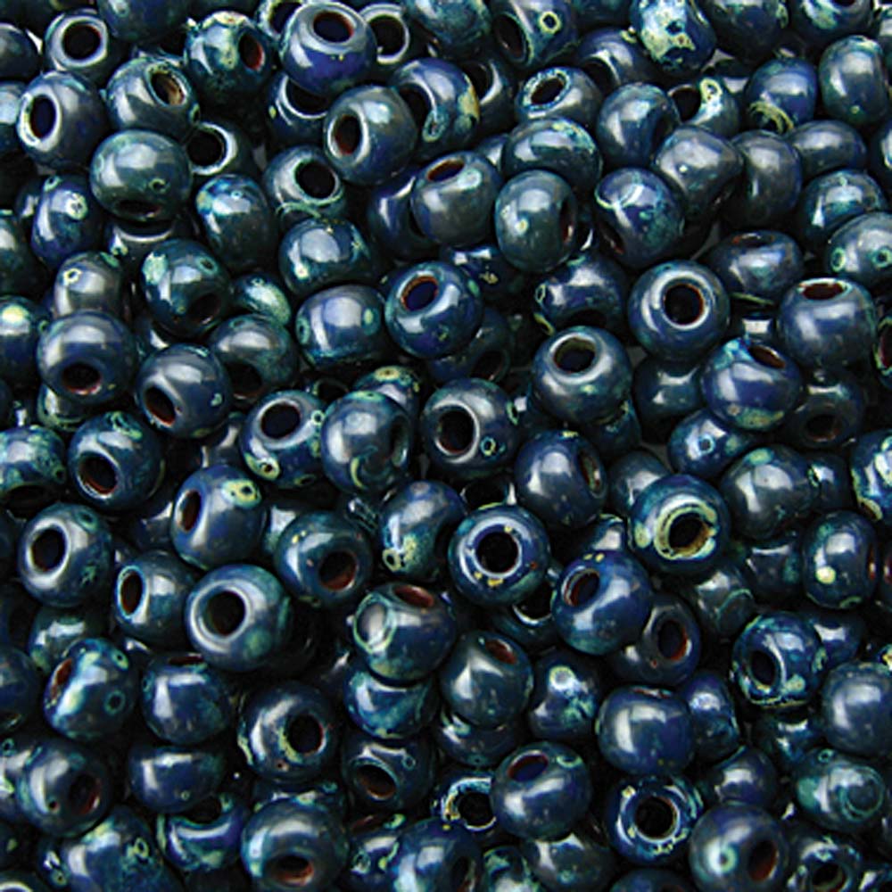 Picasso Montana Matte Miyuki Seed Beads 6/0