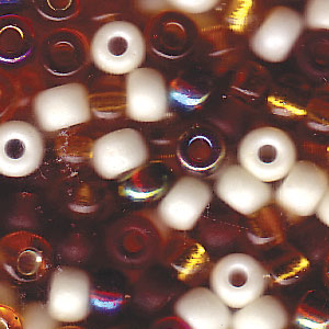 Mix Honey Butter Miyuki Seed Beads 6/0