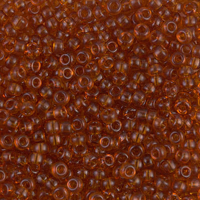 Transparent Topaz Miyuki Seed Beads 8/0