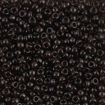 Transparent Root Beer Miyuki Seed Beads 8/0
