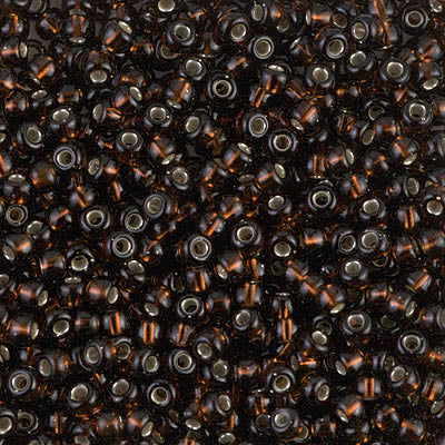 Silver-Lined Root Beer Miyuki Seed Beads 8/0