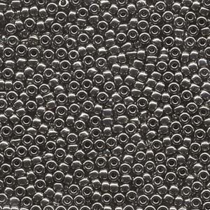 Nickel Plated Miyuki Seed Beads 8/0