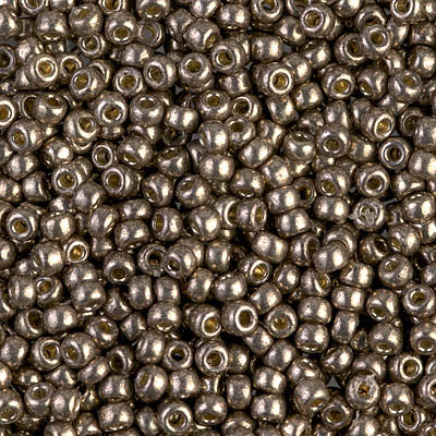 Duracoat Galvanized Pewter Miyuki Seed Beads 8/0