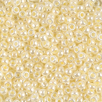 Butter Cream Ceylon Miyuki Seed Beads 8/0