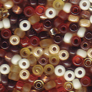 Wheatberry Mix Miyuki Seed Beads 8/0
