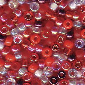 Strawberry Fields Mix Miyuki Seed Beads 8/0