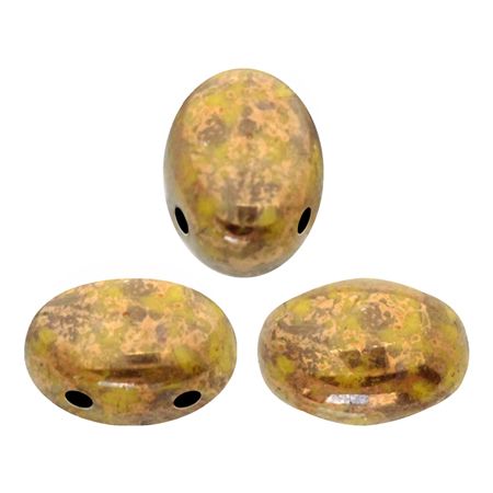 Jonquil Deep Gold Samos par Puca Beads