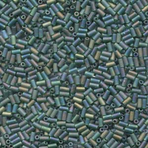 Emerald AB Miyuki Bugle Beads 3mm (#1)