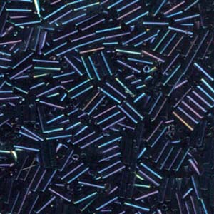 Blue Iris Miyuki Bugle Beads 6mm (#2)