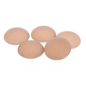 25MM Matte Backlit Peach Czech Round Cabochon
