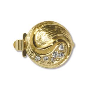 CLSP42 Elegant Elements Ying Yang Clasp