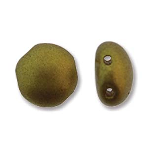 8mm Crystal Aztec Gold Candy Beads