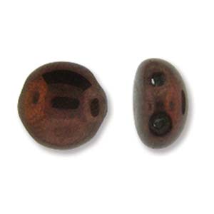 8mm Jet Purple Bronze Candy Beads