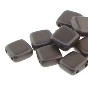 TILE 2H DK BROWN ALABASTER