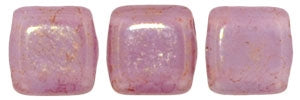 Tile 2Hl Pink/Topaz Luster- Milky Alexandrite