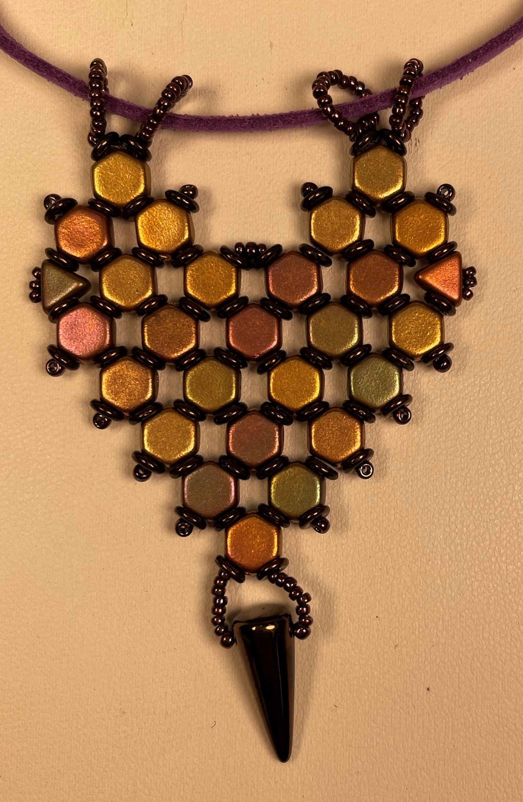 Honeycomb Heart Pendant Kit