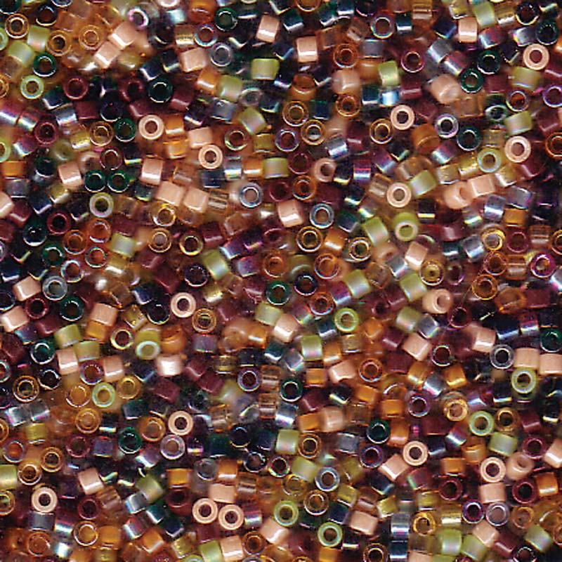 Earth tone Mix Miyuki Delica Beads 11/0