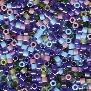 Mix Gemtones Miyuki Delica Beads 11/0