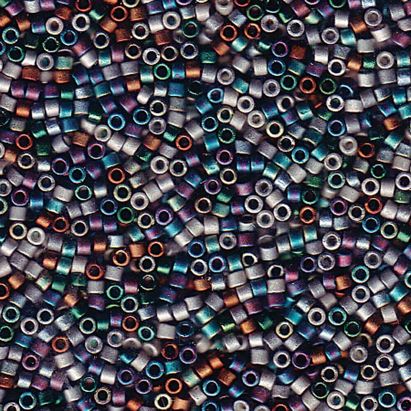 Matte Heavy Metals Mix Miyuki Delica Beads 11/0