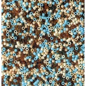 Mix Robins Nest Miyuki Delica Beads 11/0