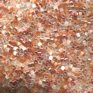 Mix Peaches & Cream Miyuki Delica Beads 11/0