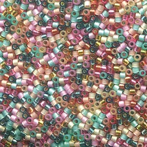 Mix Tropical Heat Miyuki Delica Beads 11/0