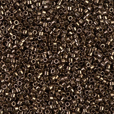 Metallic Bronze Miyuki Delica Beads 11/0
