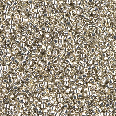 Galvanized Silver Miyuki Delica Beads 11/0
