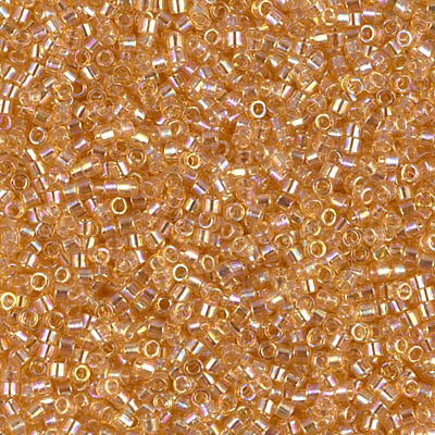 Transparent Light Amer AB Miyuki Delica Beads 11/0