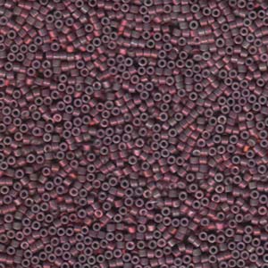 Medium Raspberry Luster Miyuki Delica Beads 11/0