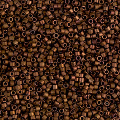 Matte Metallic Bronze/Gold Iris Miyuki Delica Beads 11/0