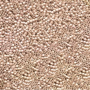 Galvanized Semi Frosted Muscat Miyuki Delica Beads 11/0
