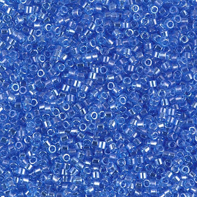 Transparent Azure Luster Miyuki Delica Beads 11/0