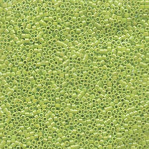 Transparent Lime AB Miyuki Delica Beads 11/0