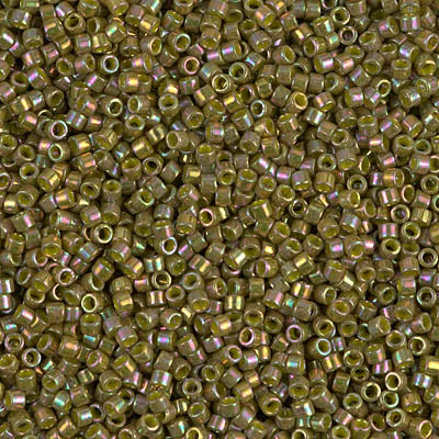 Olive AB Miyuki Delica Beads 11/0