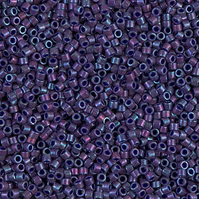 Metallic Midnight Purple Miyuki Delica Beads 11/0
