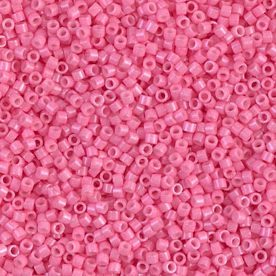 Dyed Opaque Rose Miyuki Delica Beads 11/0