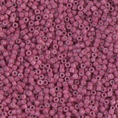 Dyed Opaque Wine Miyuki Delica Beads 11/0
