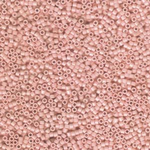 Opaque Light Salmon Miyuki Delica Beads 11/0