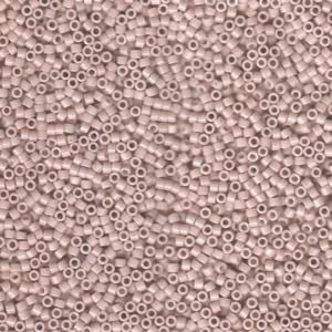 Opaque Pink Champagne Miyuki Delica Beads 11/0