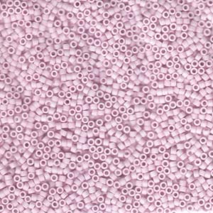 Matte Opaque Pale Rose Miyuki Delica Beads 11/0