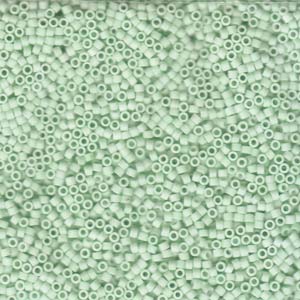 Matte Opaque Light Mint Miyuki Delica Beads 11/0
