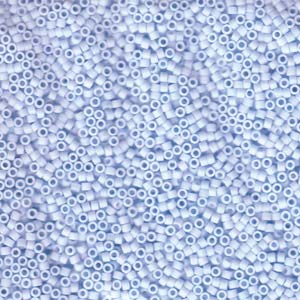 Matte Opaque Light Sky Blue Miyuki Delica Beads 11/0
