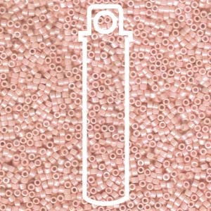 Opaque Light Salmon Miyuki Delica Beads 11/0