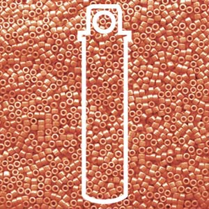 Opaque Cadillac Red Luster Miyuki Delica Beads 11/0